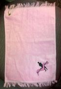 CPink Preaching Woman Hand-Towel - Click To Enlarge